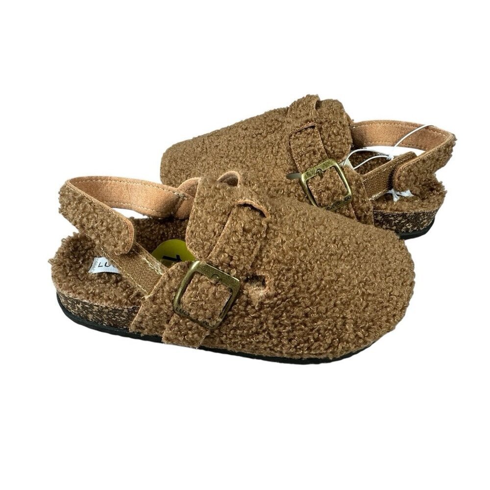 Lucky Brand Kids Sherpa Clogs Toddler Size 1 M New